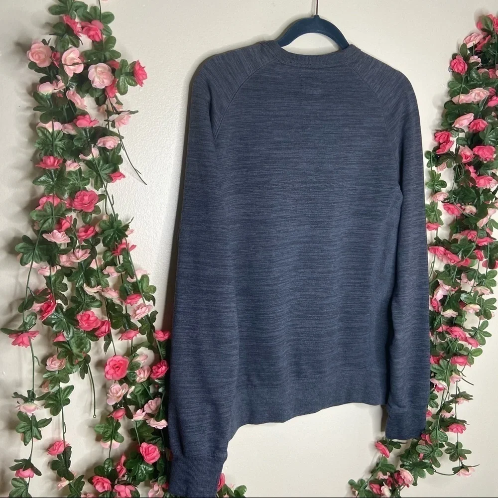 Champion Mens Gray Crewneck Long Sleeve Medium Casual Sweater Lounge Business